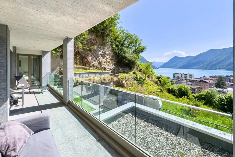 Lugano: moderne Wohnung mit Seeblick zu verkaufen, auch ideal als Z... – Foto 6 von 27