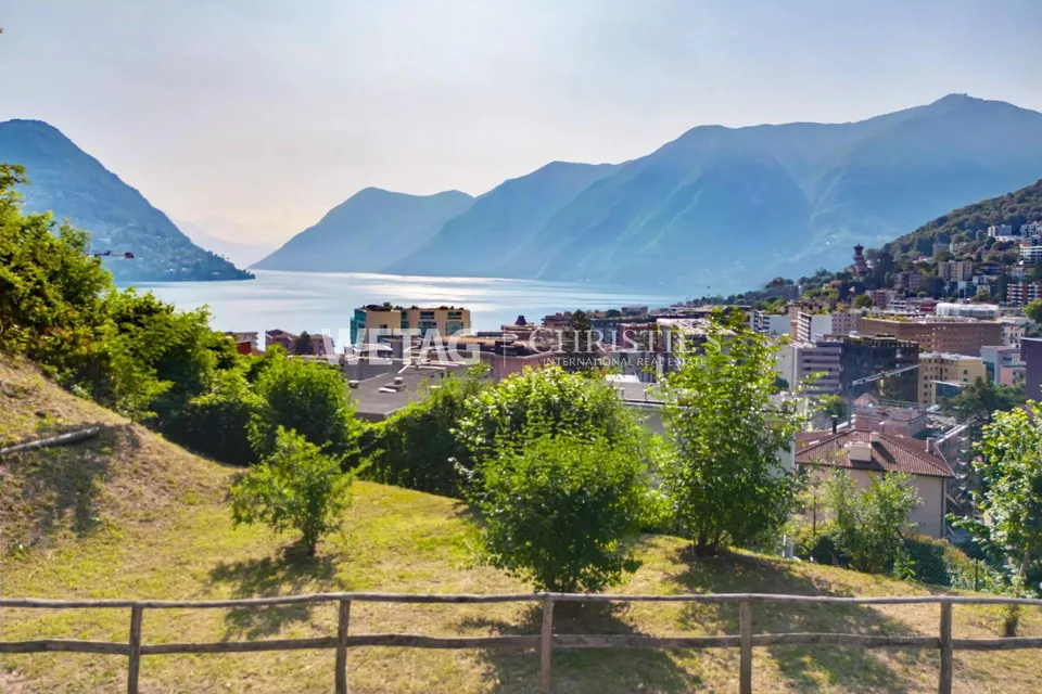 Lugano: moderne Wohnung mit Seeblick zu verkaufen, auch ideal als Z...