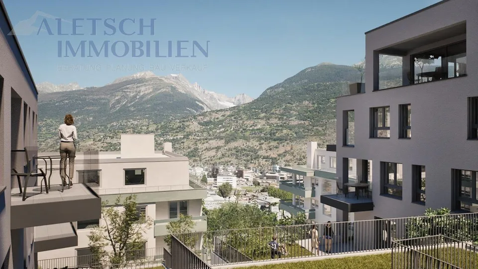 Progetto di costruzione nuova BACCHUS a Visp / VS - diversi appartamenti disponibili