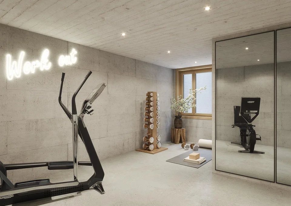 Appartamento esclusivo di nuova costruzione di 4,5 locali con 221 mq di giardino privato a Therwil