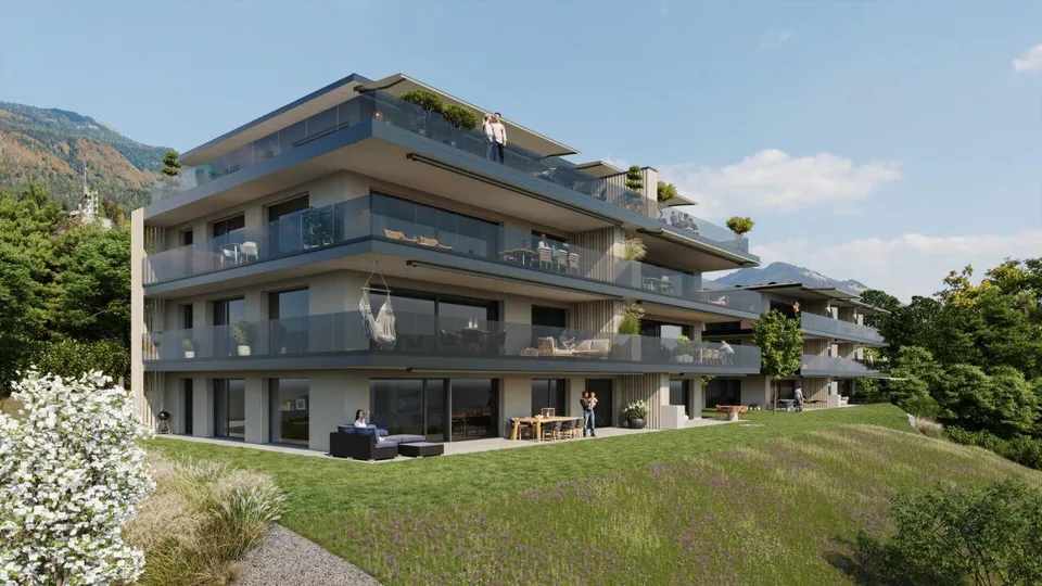 2.5-Zimmer-Neubauwohnung mit atemberaubender Aussicht