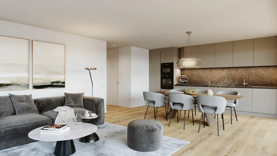 2.5-Zimmer-Neubauwohnung mit atemberaubender Aussicht