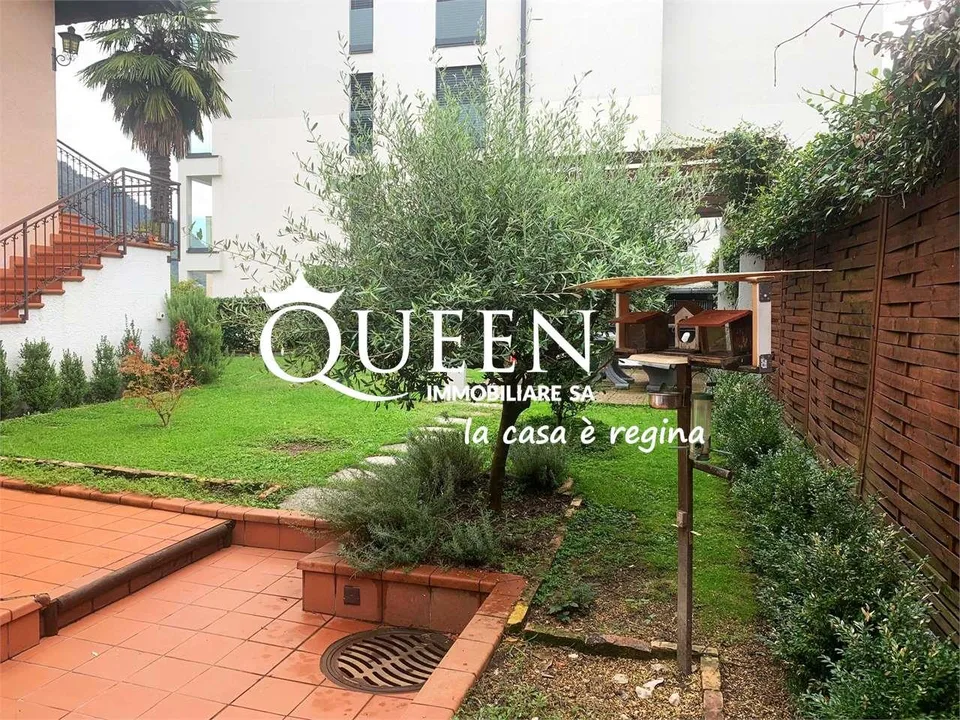 Vacallo: appartement 4.5 pièces, 110 m², mansardé, jardinette, option