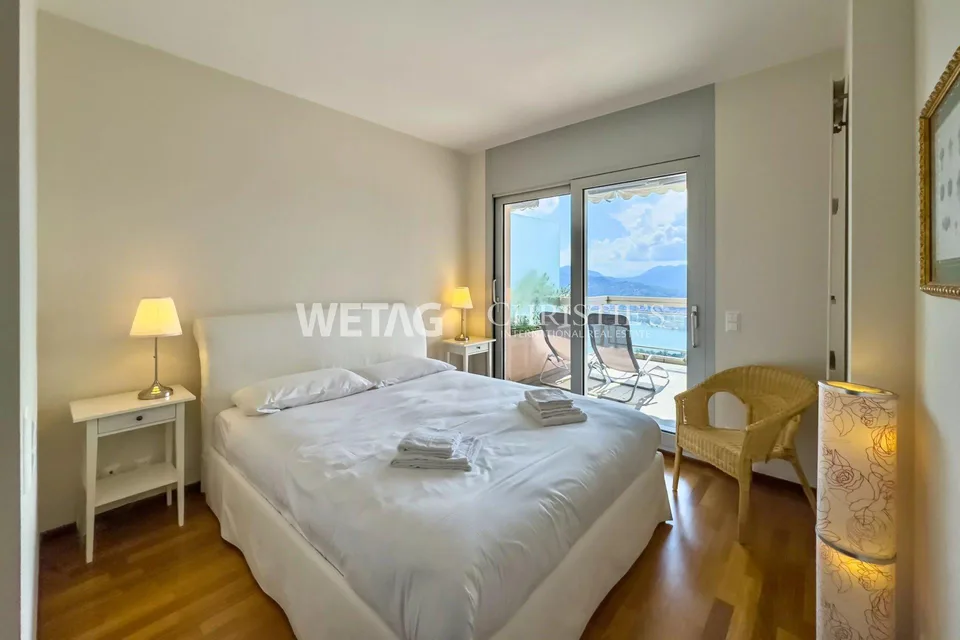 Lugano-Aldesago: cozy apartment with a wonderful lake view for sale, also suitable as a second home