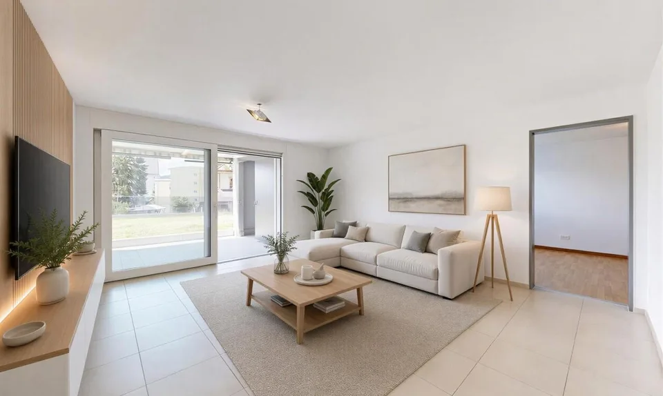 Gepflegte 3.5-Zimmerwohnung mit sonnigem Sitzplatz