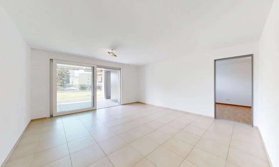 Gepflegte 3.5-Zimmerwohnung mit sonnigem Sitzplatz