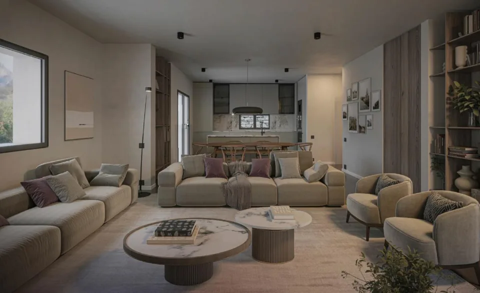 MELANO - VILLA IN COSTRUZIONE CON GIARDINO PRIVATO E AMPI SPAZI FAMILIARI