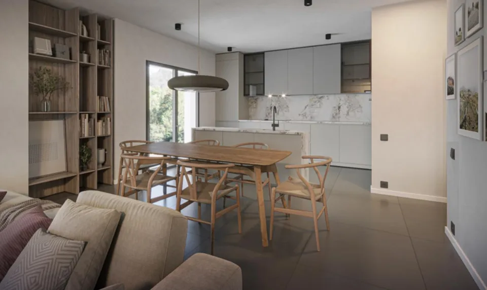 MELANO - VILLA IN COSTRUZIONE CON GIARDINO PRIVATO E AMPI SPAZI FAMILIARI