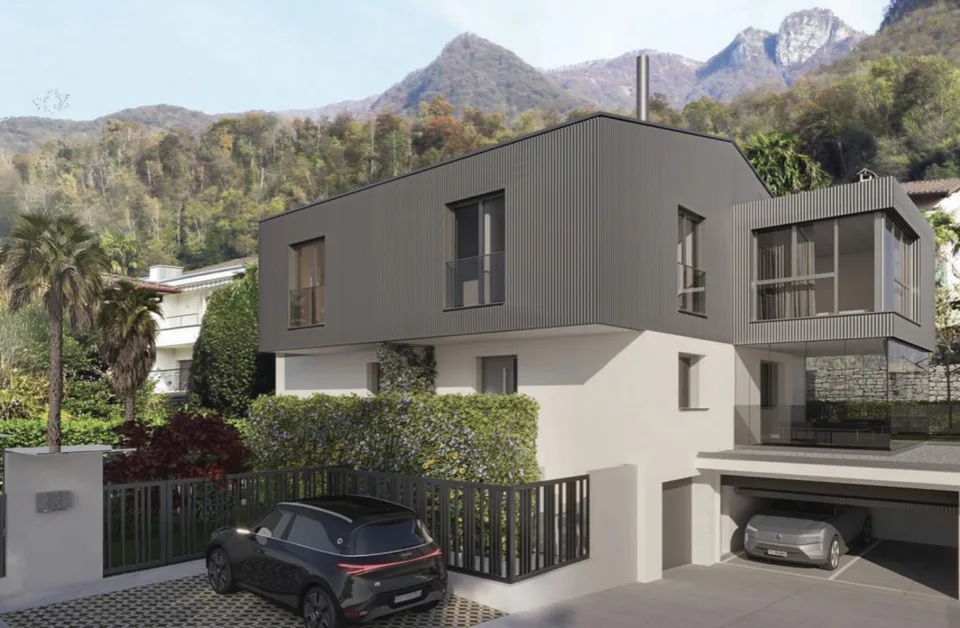 MELANO - VILLA IN COSTRUZIONE CON GIARDINO PRIVATO E AMPI SPAZI FAM...