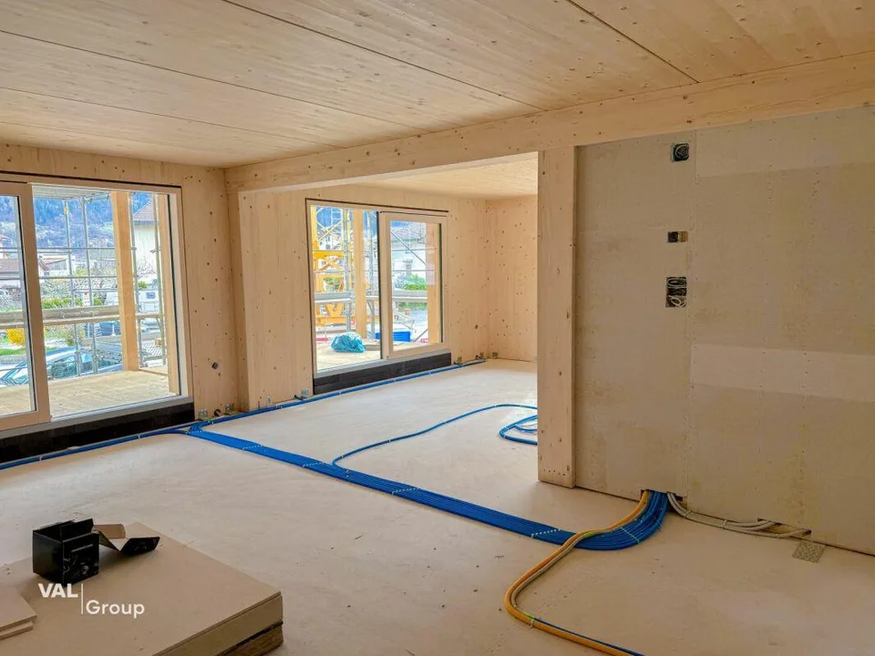 Aussergewöhnliche 5.5-Zimmer Attikawohnung in Steg