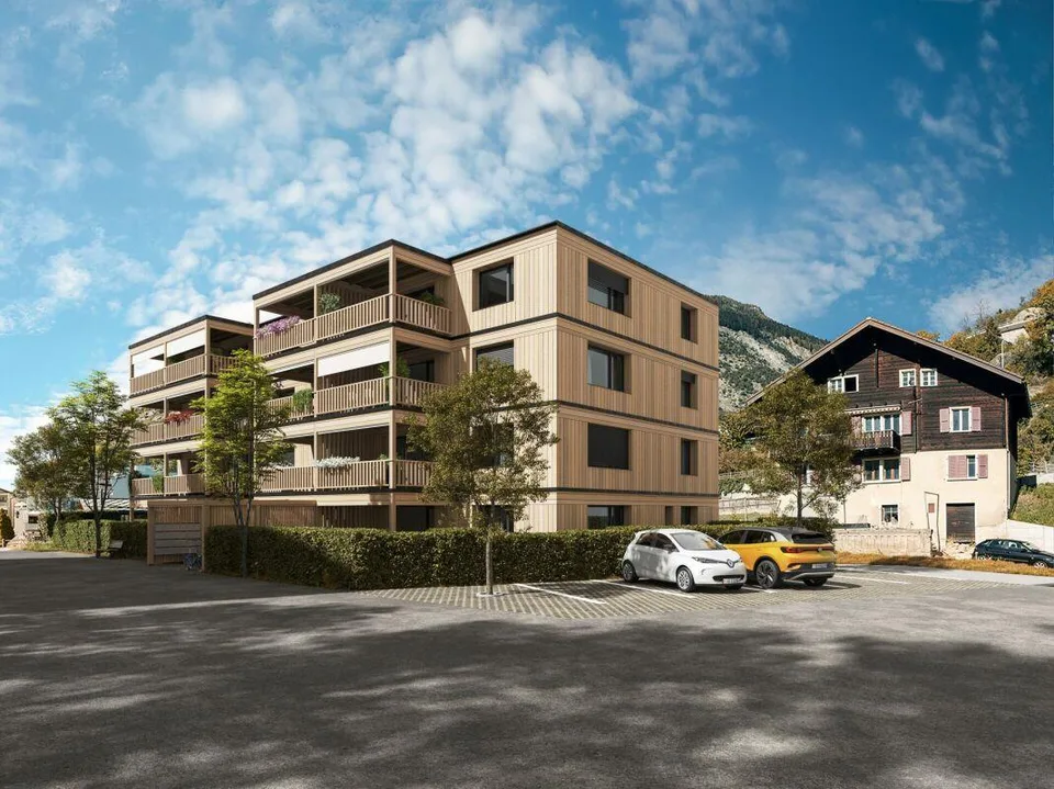 Aussergewöhnliche 5.5-Zimmer Attikawohnung in Steg