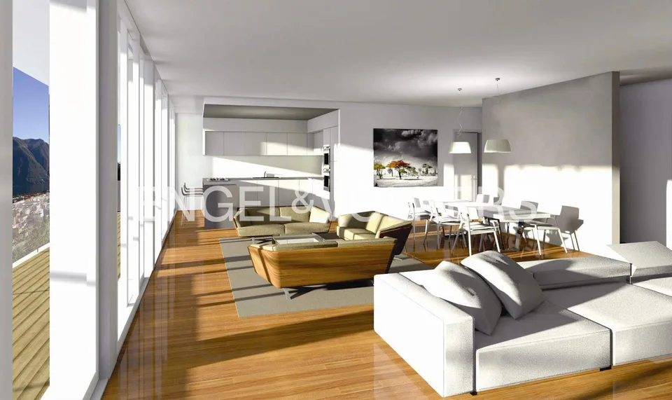 Personalizzate le finiture di questi appartamenti con vista lago