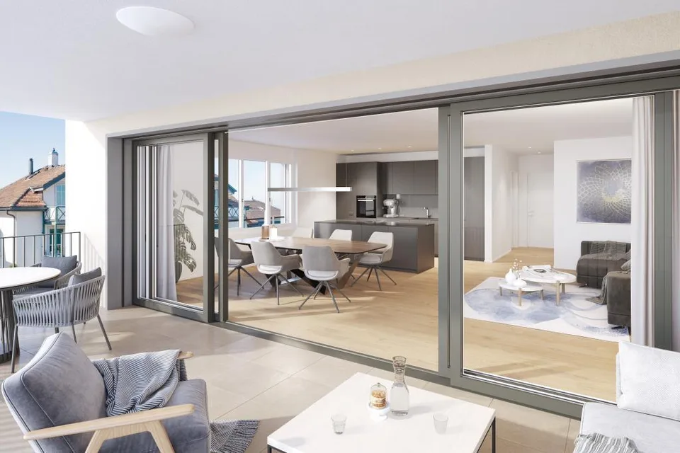 Appartement 4,5 pièces (rez-de-chaussée + 1er étage)
