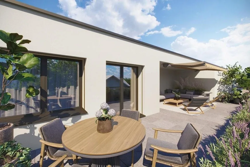 Appartamento mansardato elegante con più di 100 metri quadrati di terrazza sul tetto – foto 6 di 7