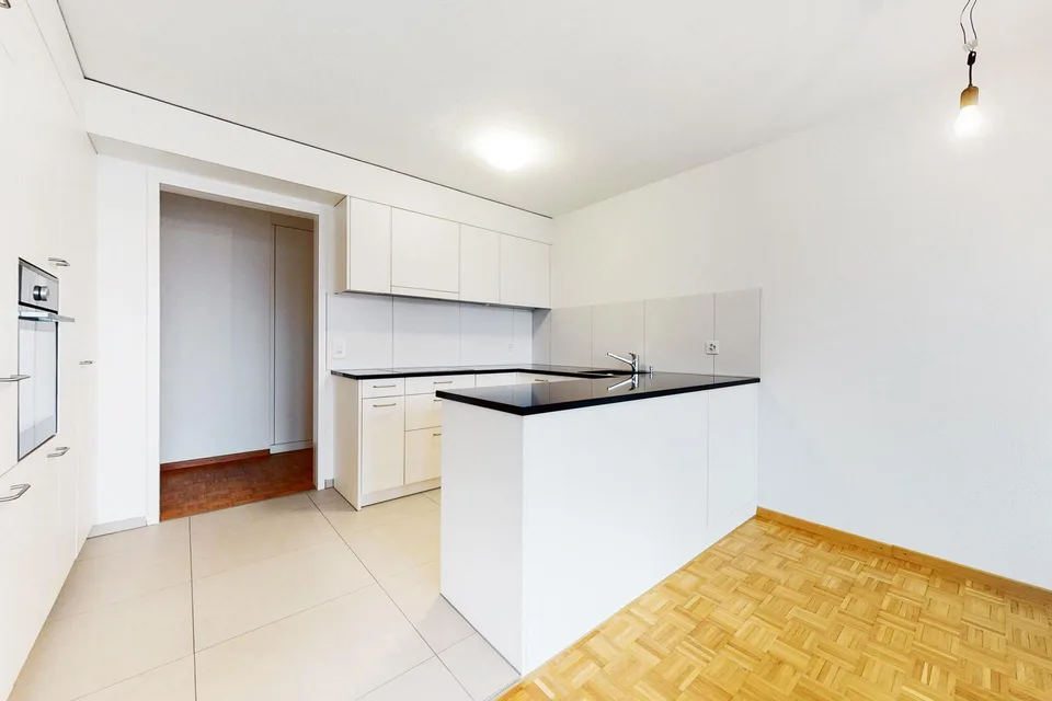 Ssanierte Wohnung im Grünen