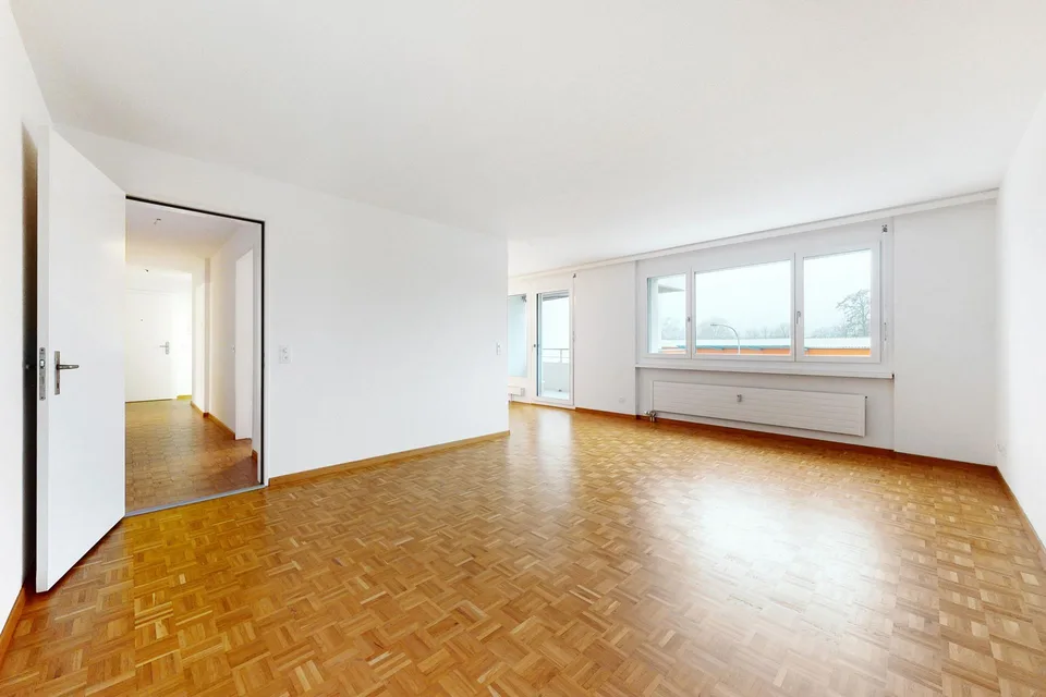 Ssanierte Wohnung im Grünen