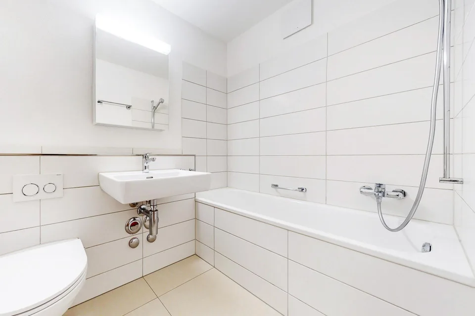 Ssanierte Wohnung im Grünen