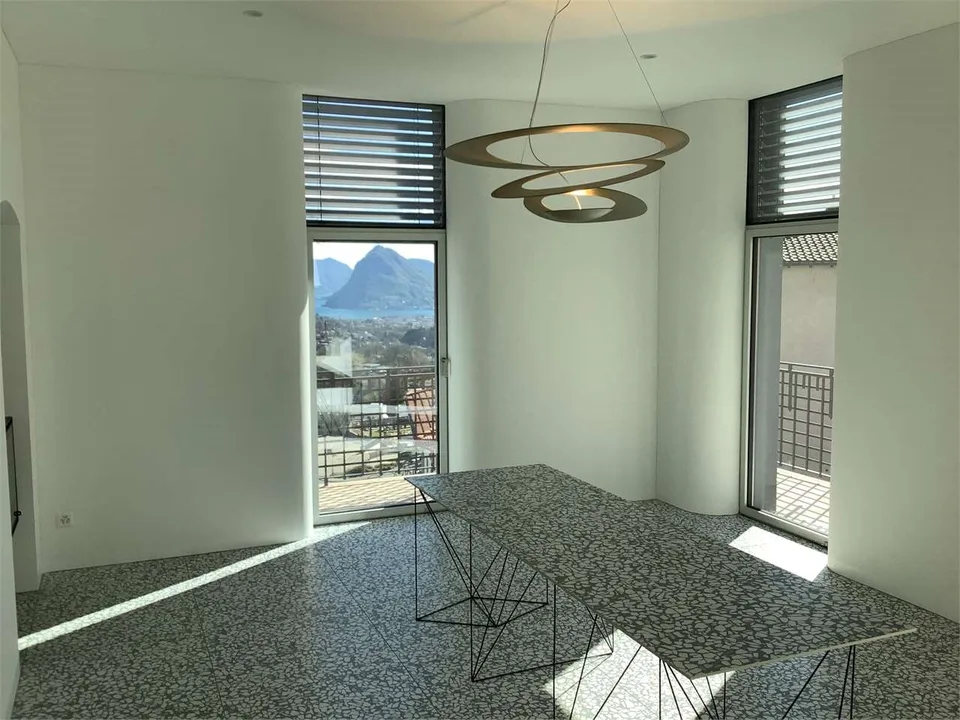 Sonvico, Miete eines wunderschönen 5.5-Zimmer-Wohnungs – Foto 8 von 13