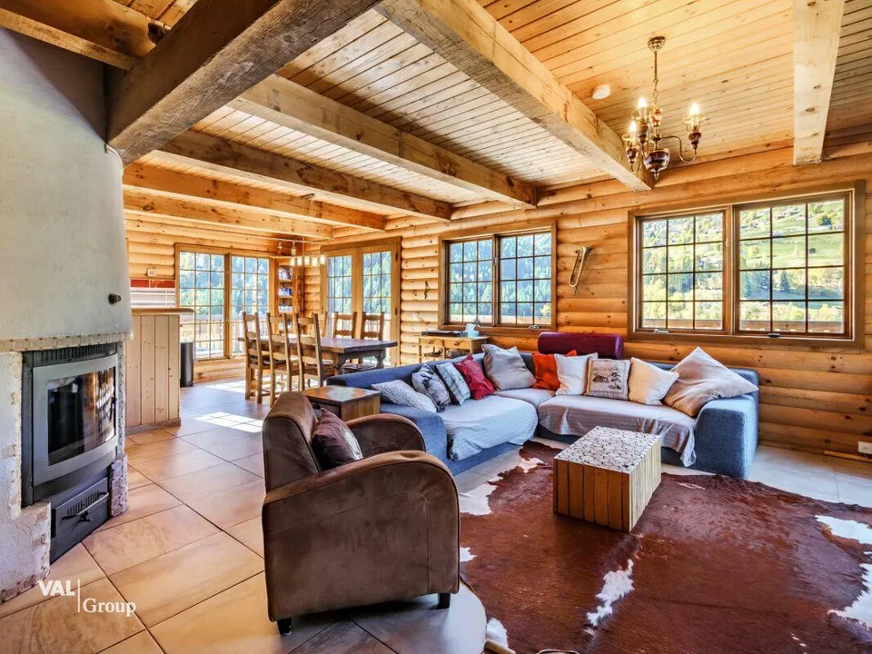 Prächtiges kanadisches Chalet für Naturfreunde (6,5 + 3,5 Zimmer)