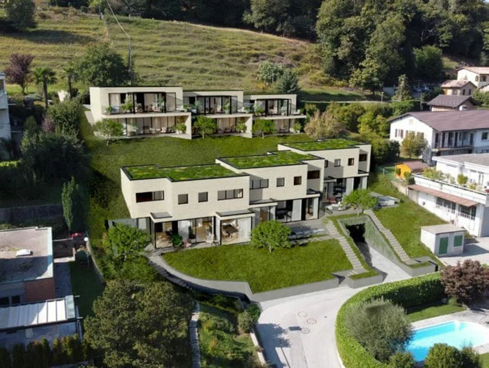 AGRA · VILLA MODERNA SU 2 LIVELLI - RESIDENZA LE TERRAZZE