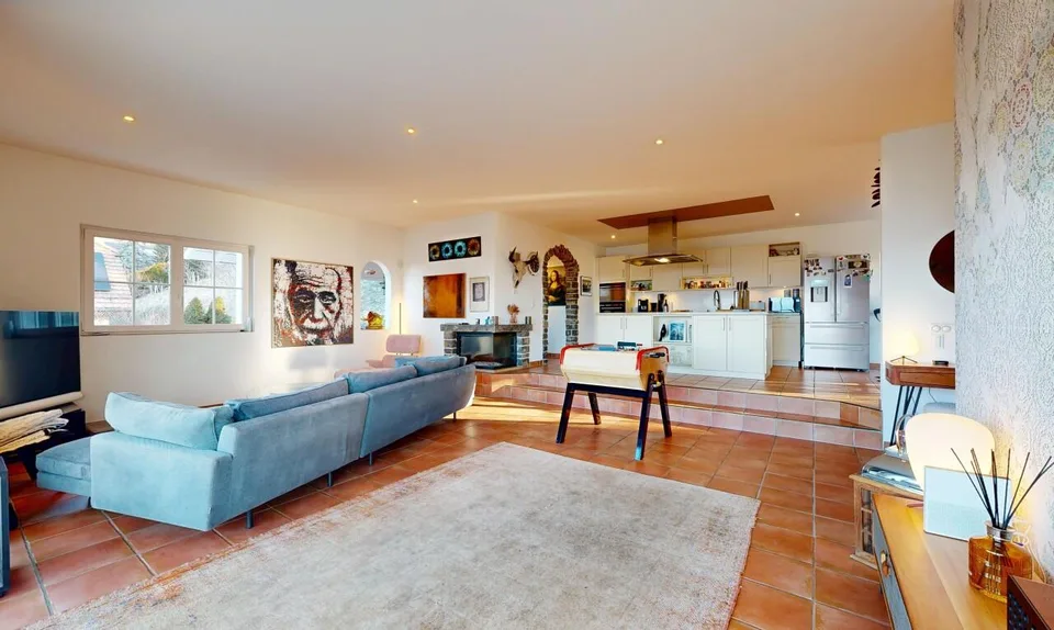Superbe maison individuelle avec vue panoramique sur le lac à Blonay