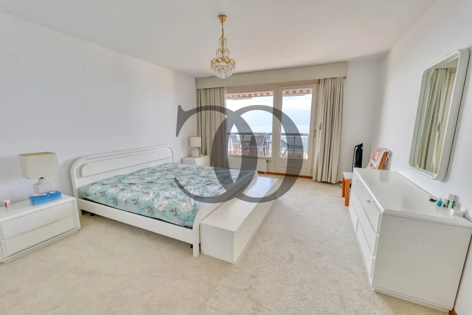Bell'appartamento di 4,5 locali con vista mozzafiato sul lago in vendita a Montreux – foto 6 di 22