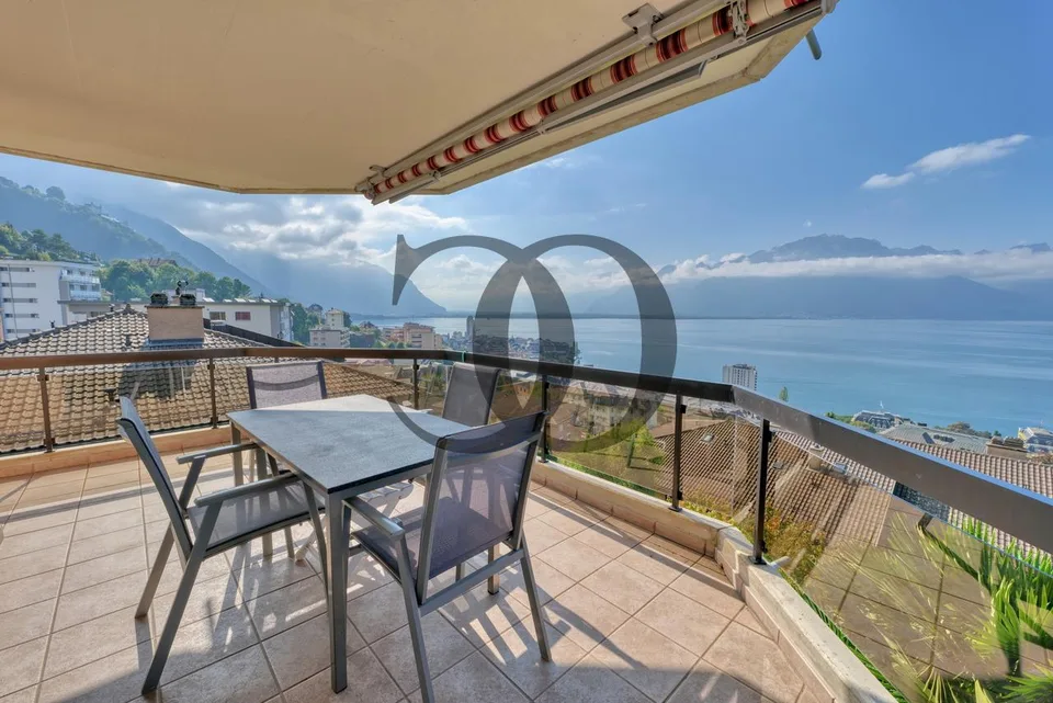 Bell'appartamento di 4,5 locali con vista mozzafiato sul lago in vendita a Montreux – foto 22 di 22