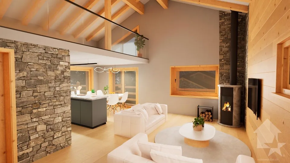 Außergewöhnliche Chalets zu bauen, 190 m2 im Herzen eines Ökovicinums