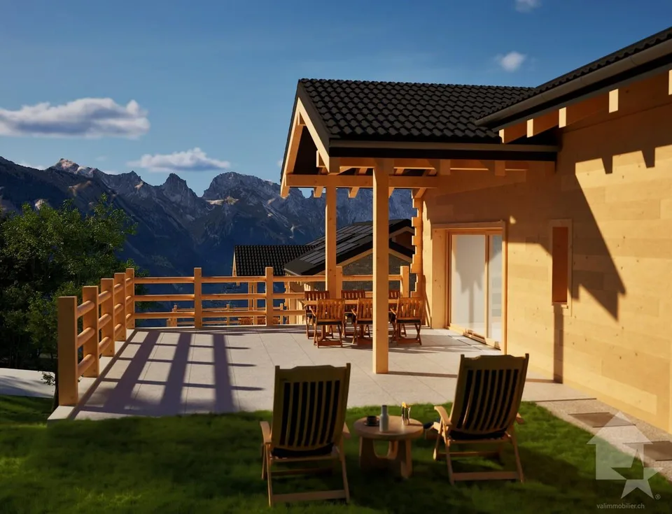 Außergewöhnliche Chalets zu bauen, 190 m2 im Herzen eines Ökovicinums