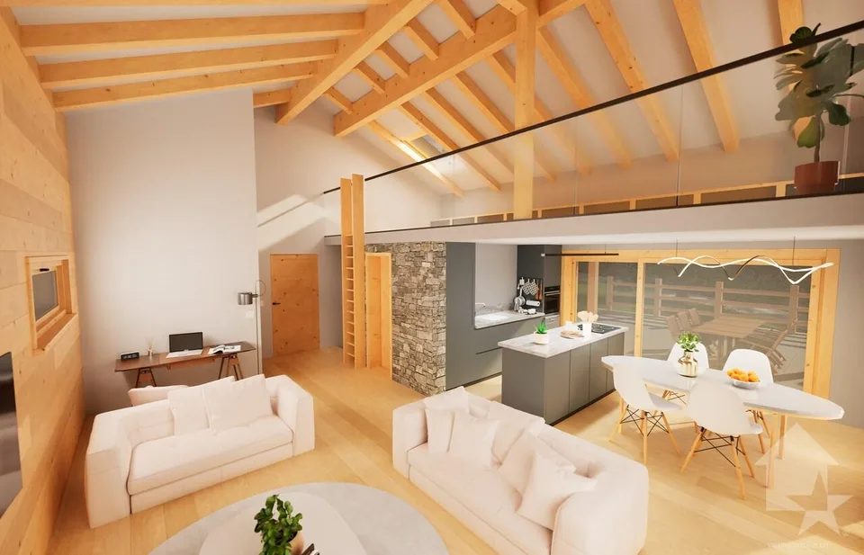 Außergewöhnliche Chalets zu bauen, 190 m2 im Herzen eines Ökovicinums