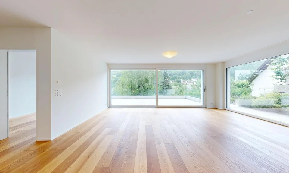 Casa bifamiliare moderna con ampia vista e grande terrazza