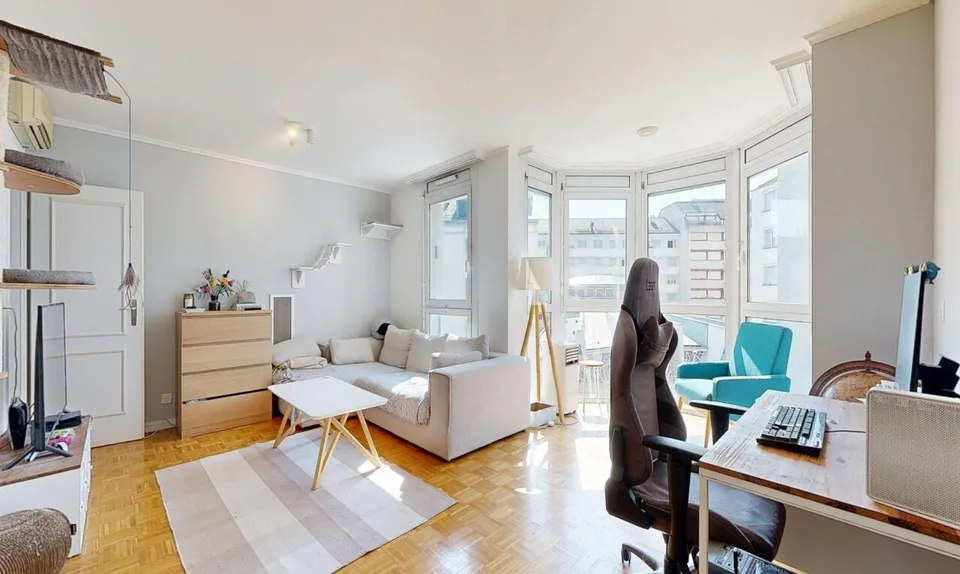 Helle 3-Zimmer-Wohnung in Acacias, ideal gelegen