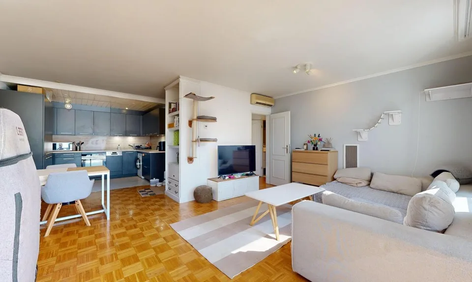 Helle 3-Zimmer-Wohnung in Acacias, ideal gelegen