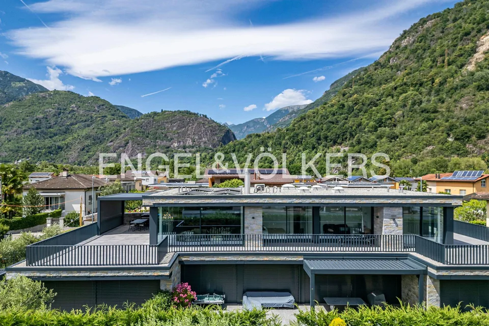 Penthouse di lusso vicino ad Ascona & Golf (36)