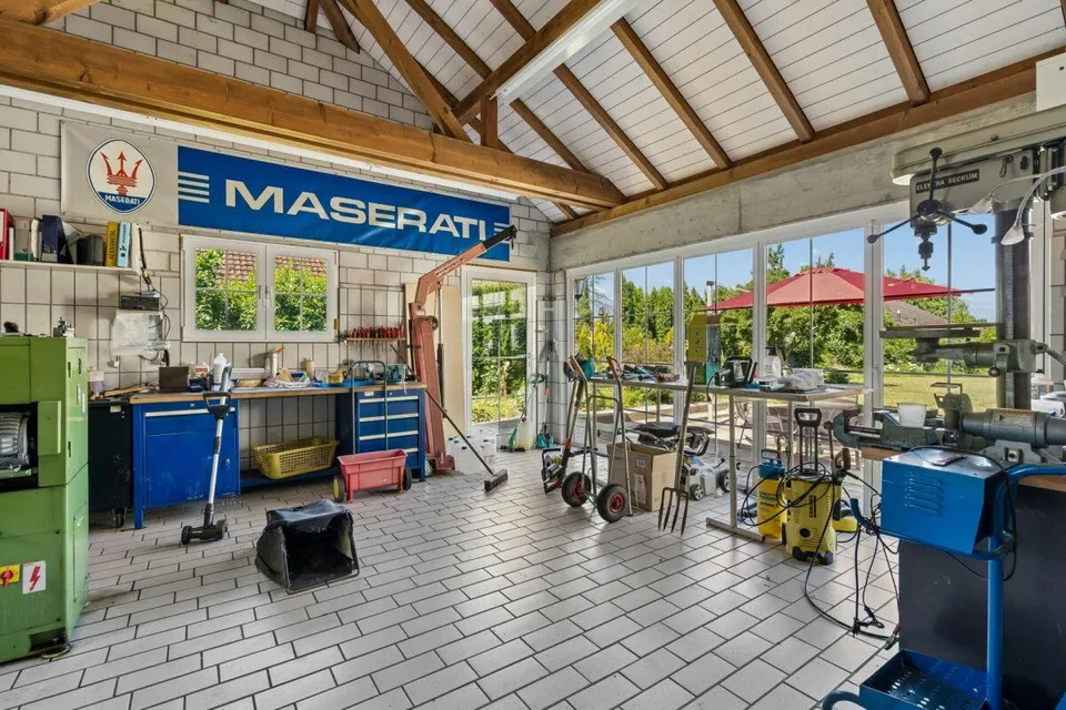 Casa familiare affascinante vicino al Reno - con grande giardino e laboratorio – foto 26 di 29