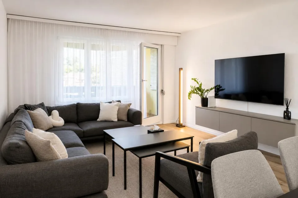 Wohnen zwischen See und Stadt - gepflegte 4.5-Zimmer-Wohnung nur we...