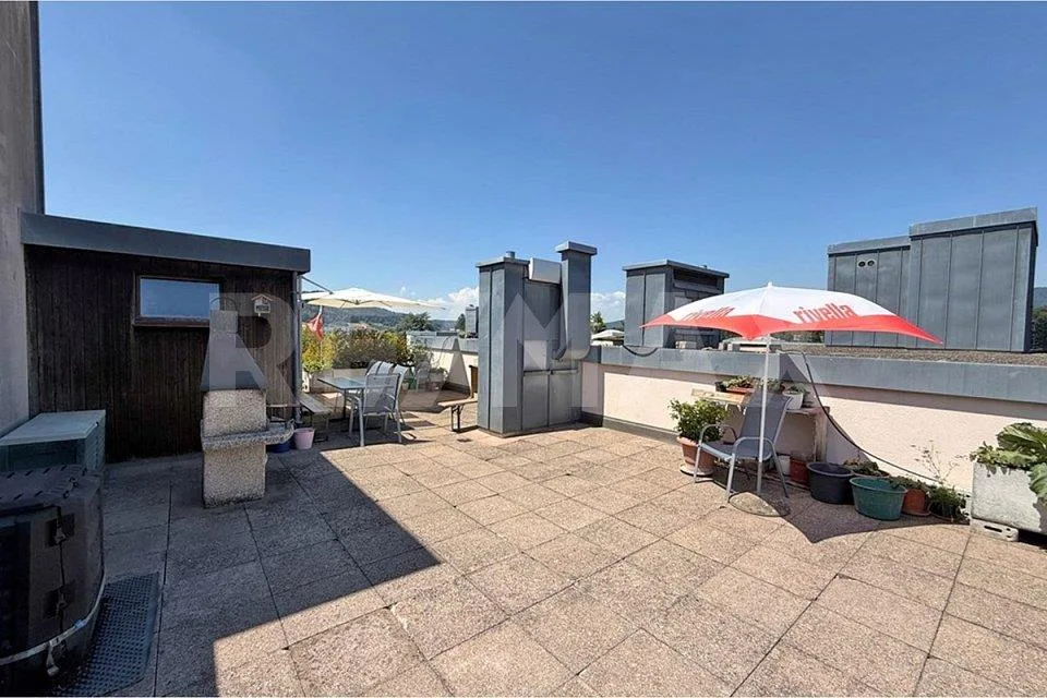 Roof-Top-Feeling mit Anschluss an den Rest der Welt