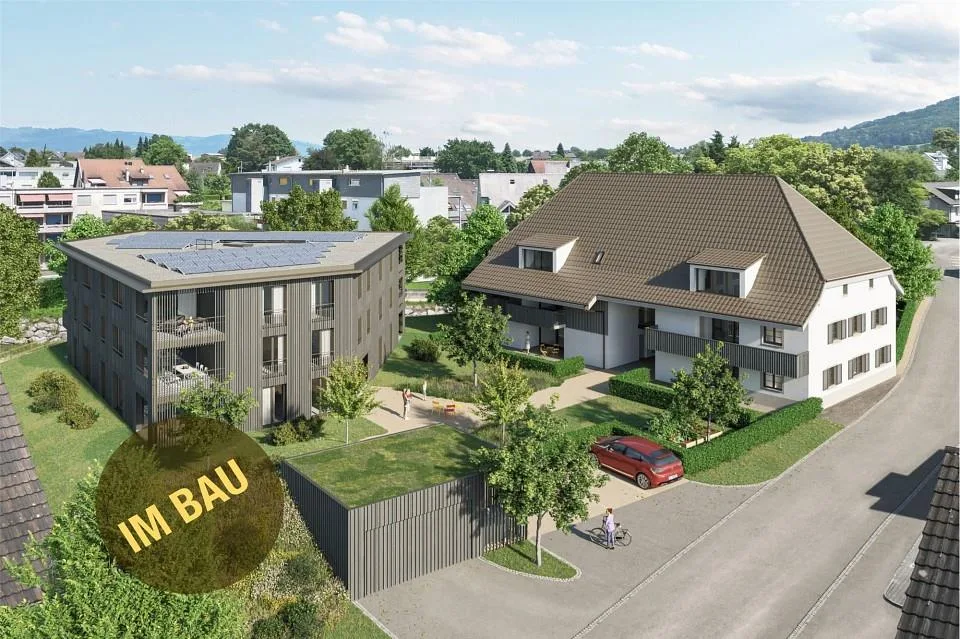 LINDENSTEG: Zentral und grosszügig wohnen, Rohbau weit fortgeschritten