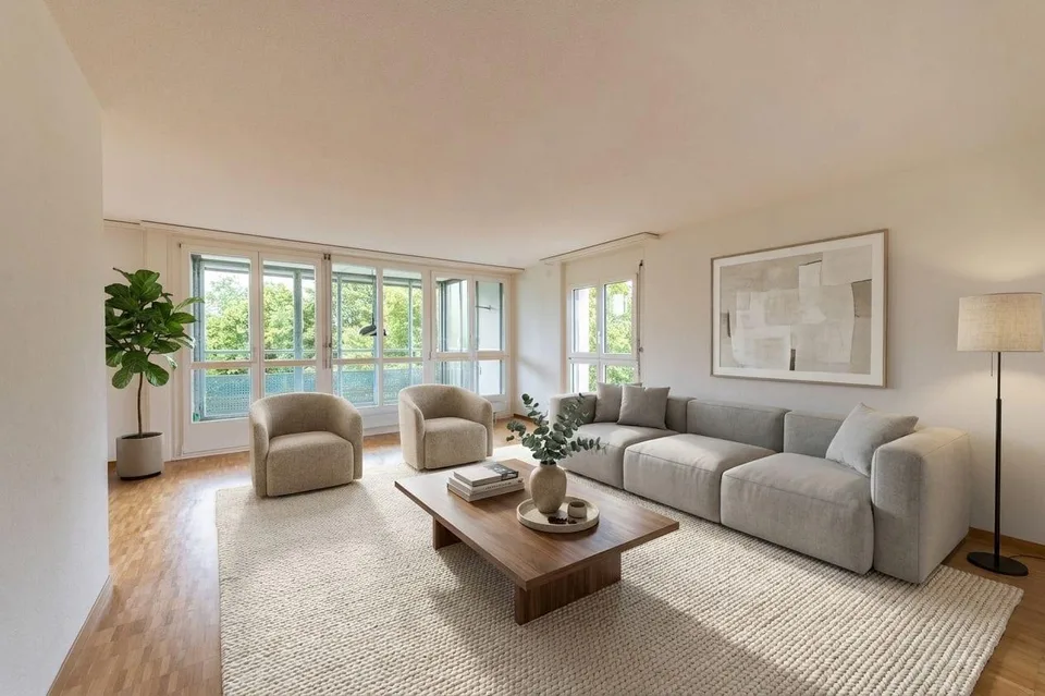 Sicher investieren & schön wohnen - 3.5 Zimmer im Grünen