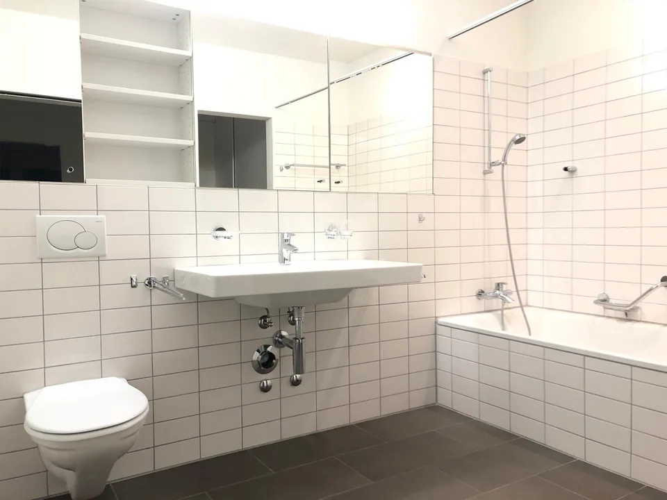 Lifestyle mit kühler Eleganz in der Überbauung Accu