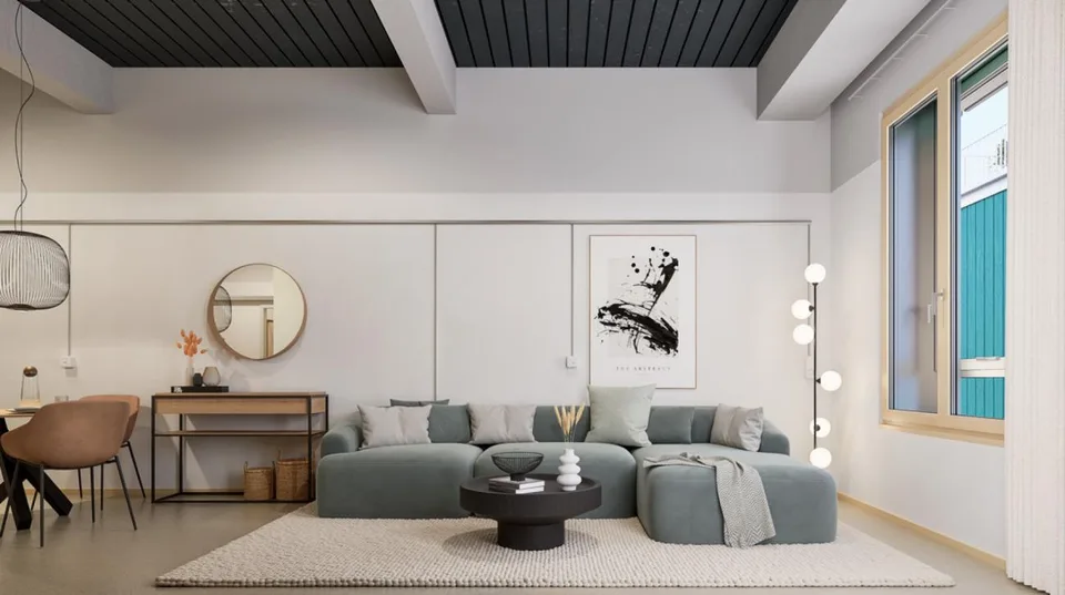 Einzigartige Maisonette im Industrial Style am Rhein