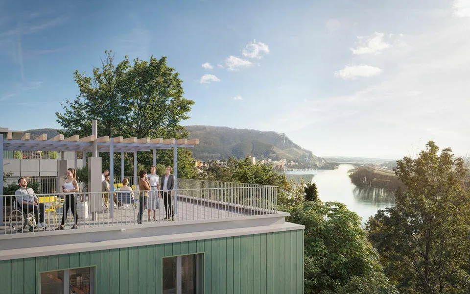 Einzigartige Maisonette im Industrial Style am Rhein