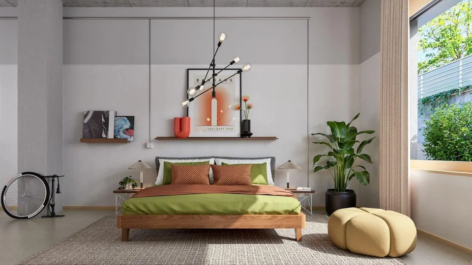 Einzigartige Maisonette im Industrial Style am Rhein