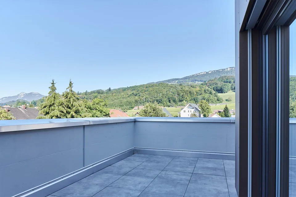 Hochwertige, sonnige 4.5 Zimmer-Attikageschoss-Wohnung mit Terrasse