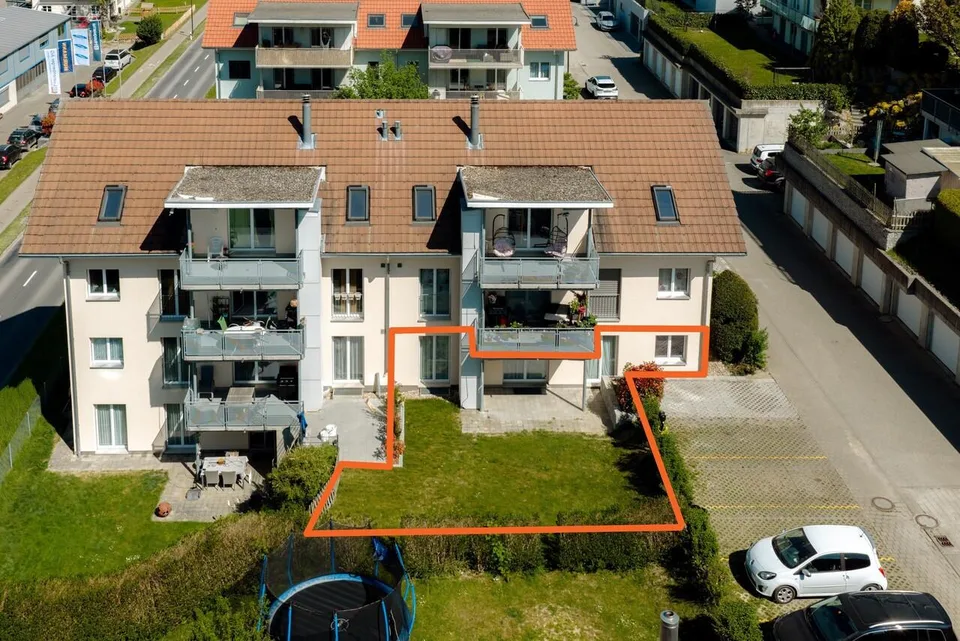 Ruhige 4½-Zimmer-Gartenwohnung in familienfreundlichem Quartier