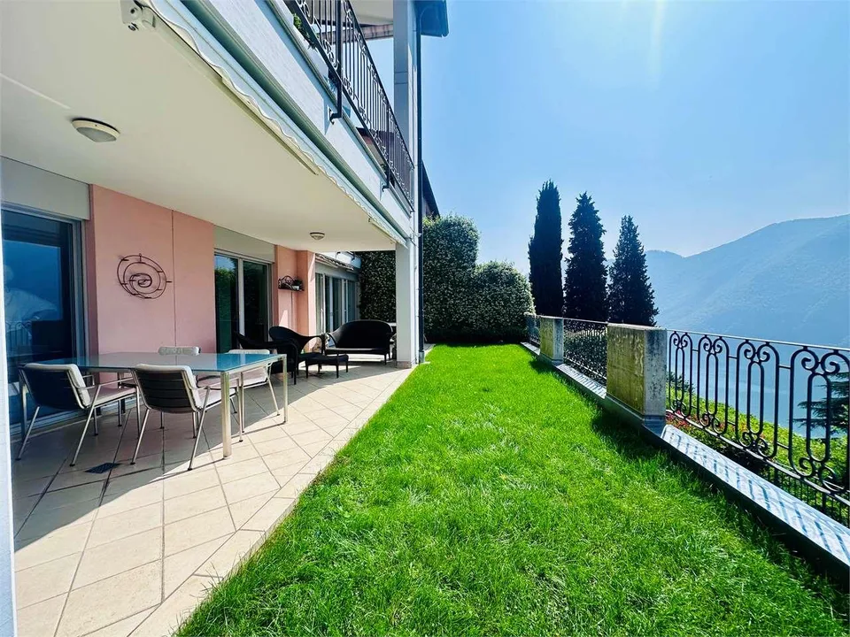 RUVIGLIANA - Elegante Duplex giardino vista lago