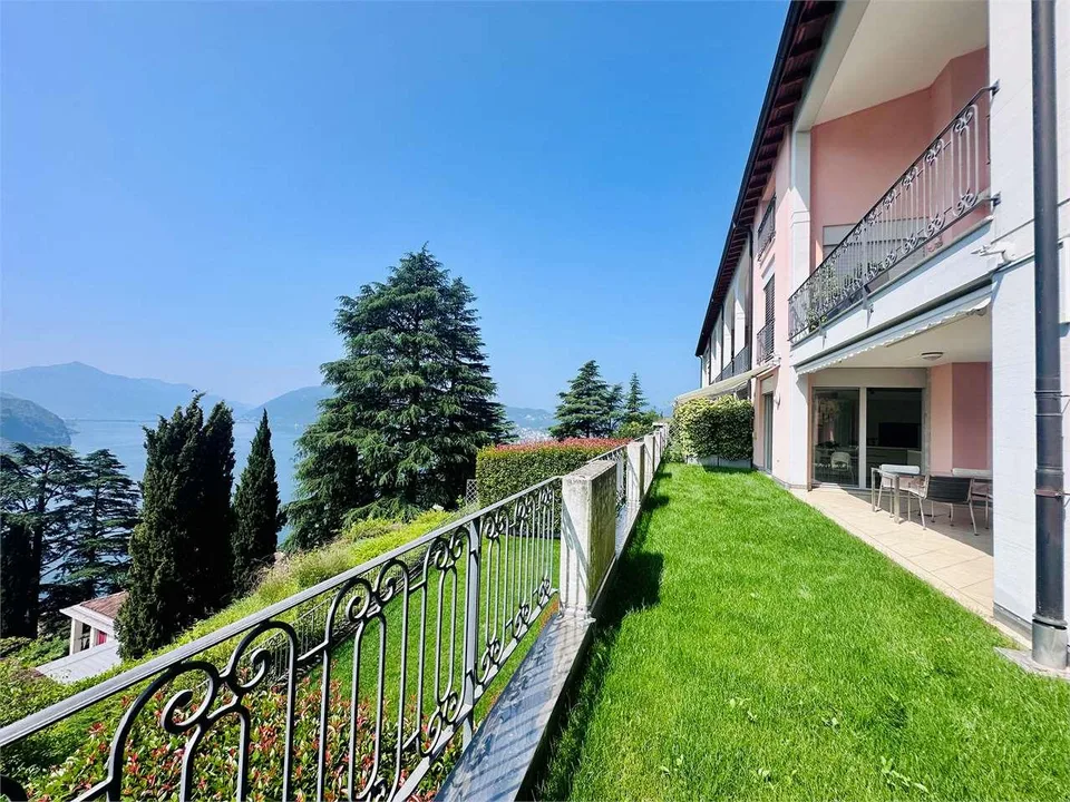 RUVIGLIANA - Elegante Duplex giardino vista lago