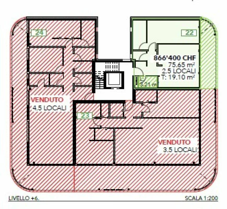 Vente à Locarno - NOUVELLE Résidence "Central Park", Appartement de 2.5 pièces – photo 12 sur 13