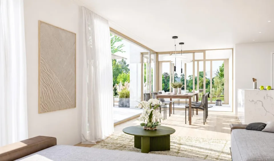 Sonnige 4.5 Zimmer Neubauwohnung mit Wintergarten