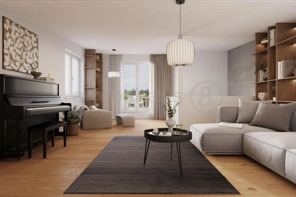 Nouveau bâtiment DEFH avec une vue imprenable, terrasse en attique et prix fixe à Hägendorf